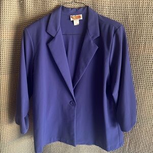 Anthony Richards women’s Purple blazer size 16